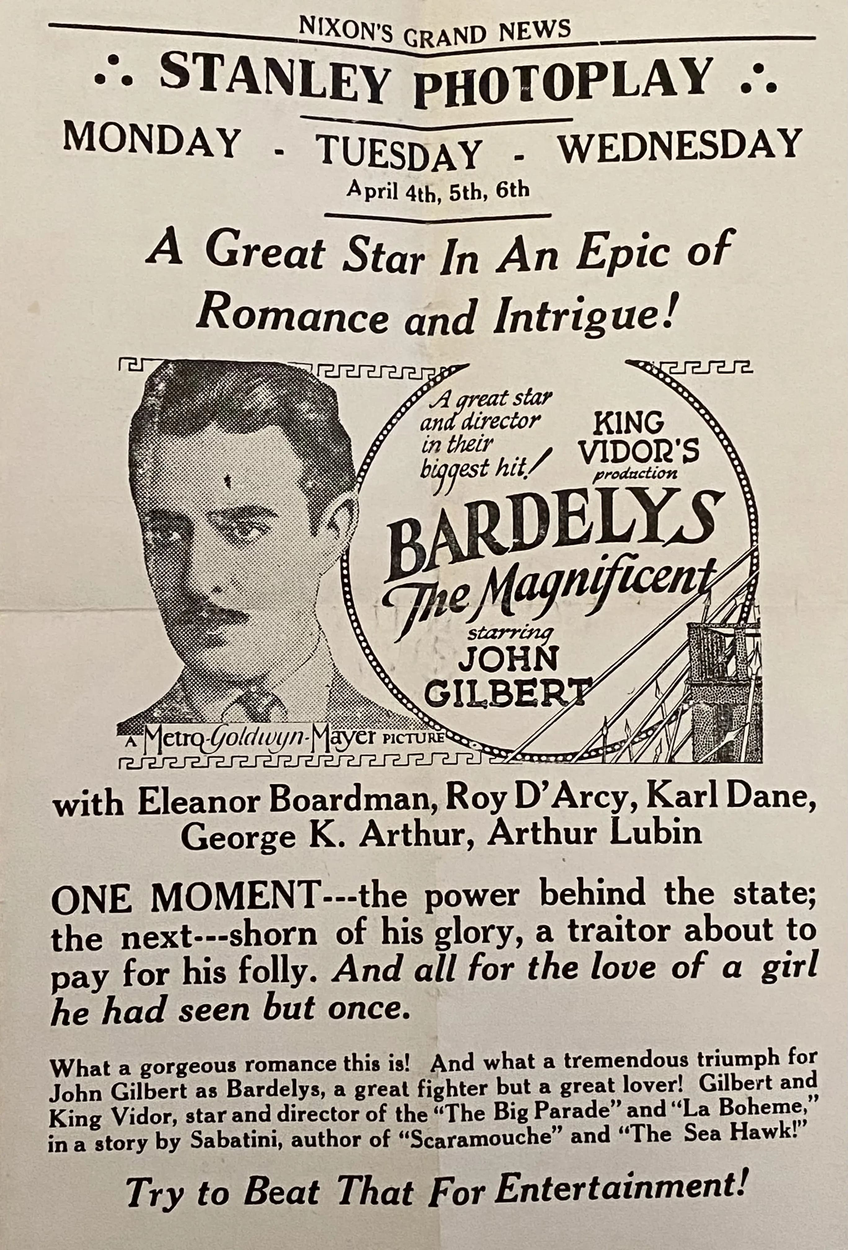 Bardelys the Magnificent photo