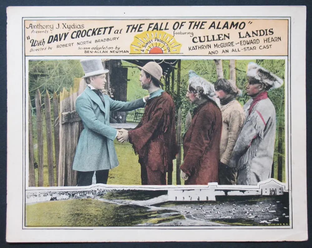 With Davy Crockett at the Fall of the Alamo photo