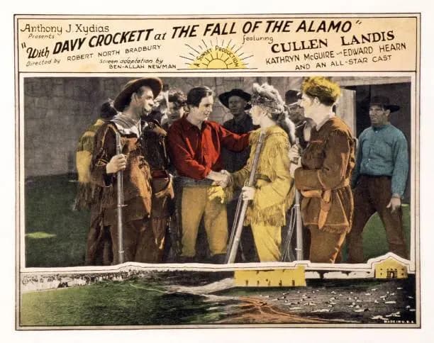 With Davy Crockett at the Fall of the Alamo photo