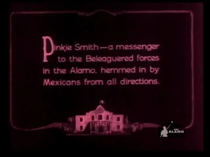 With Davy Crockett at the Fall of the Alamo