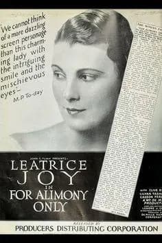 For Alimony Only photo