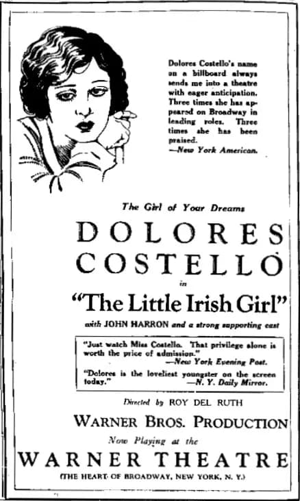 The Little Irish Girl