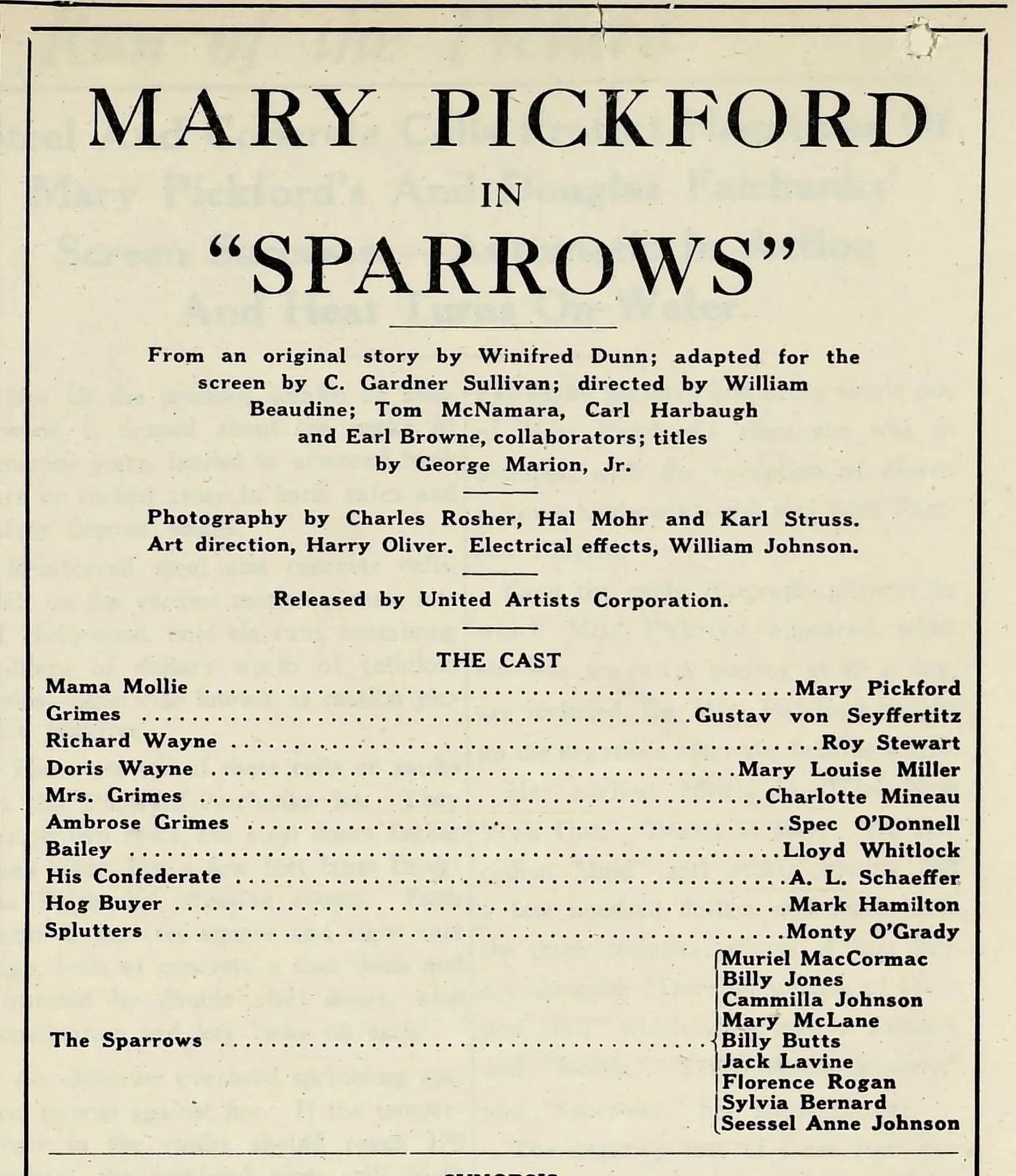 Sparrows