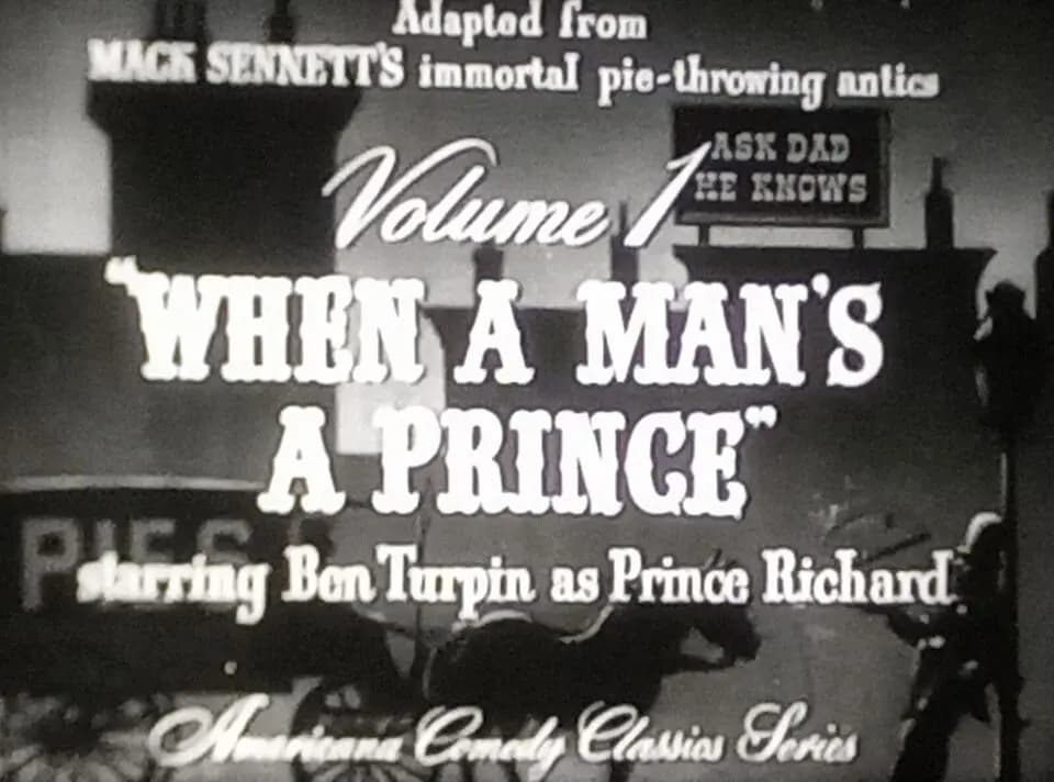 When a Man's a Prince photo