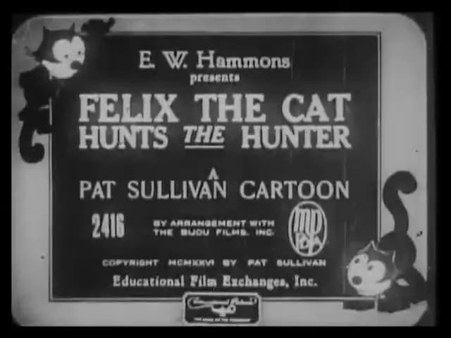 Felix the Cat Hunts the Hunter photo