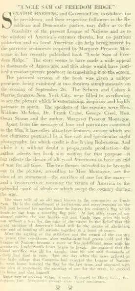 Uncle Sam of Freedom Ridge photo