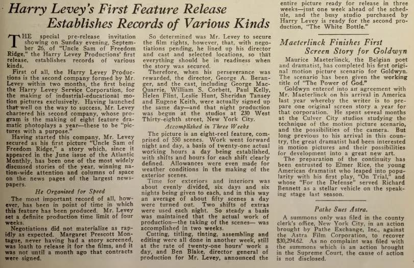 Uncle Sam of Freedom Ridge