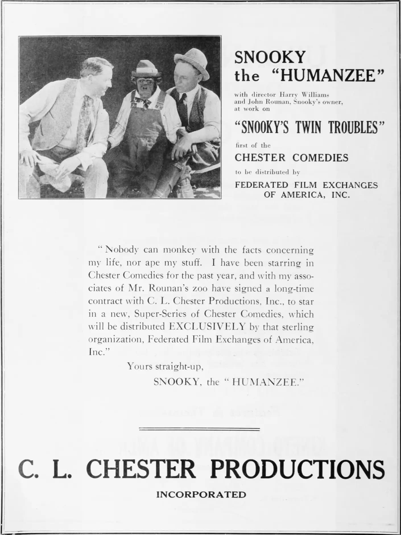 Snooky's Twin Troubles