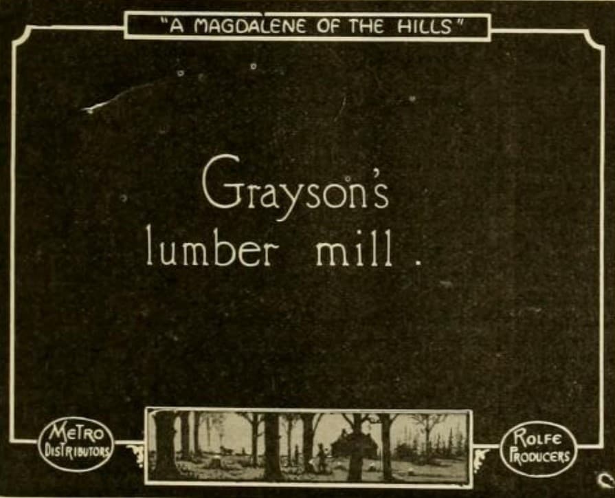 A Magdalene of the Hills