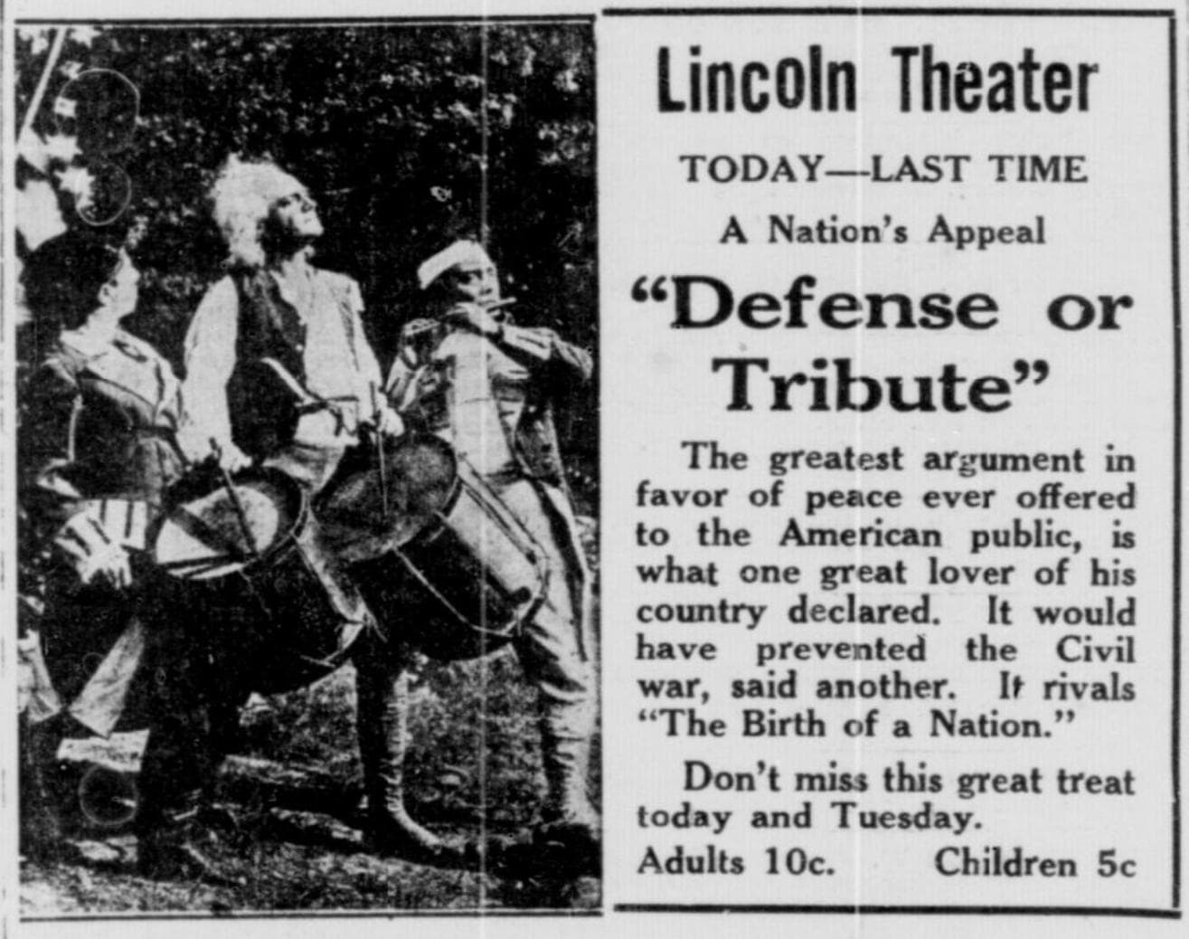 Defense or Tribute? photo