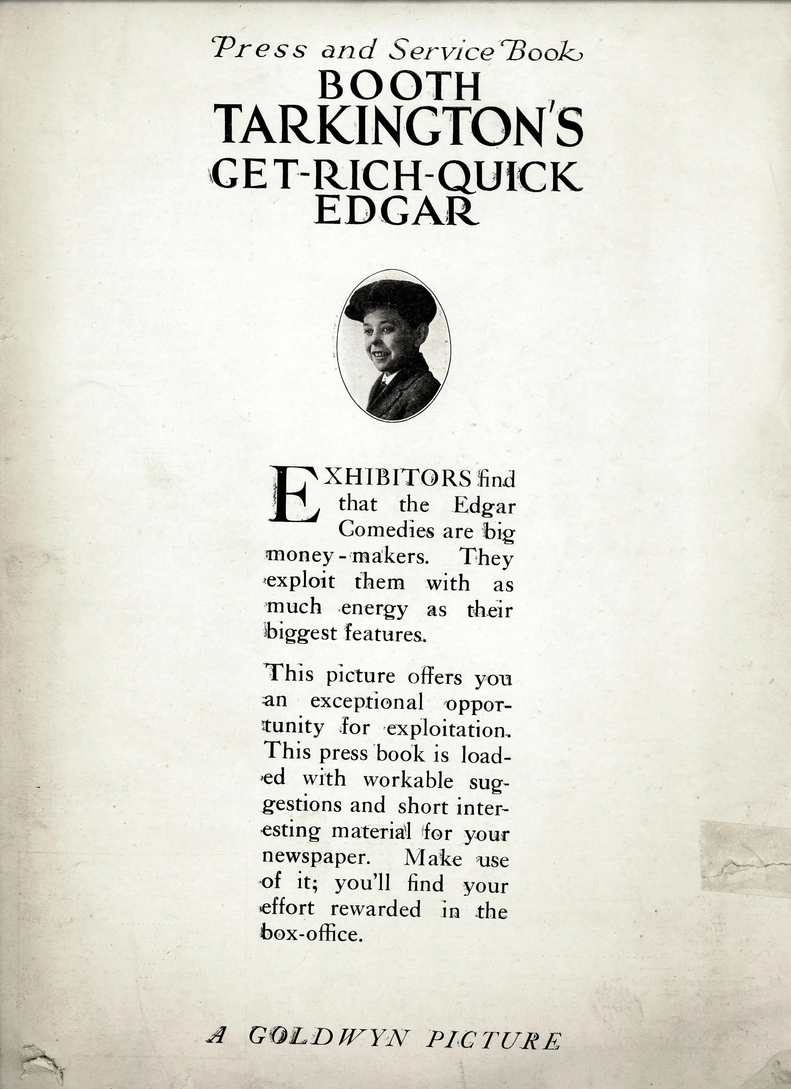 Get-Rich-Quick Edgar photo