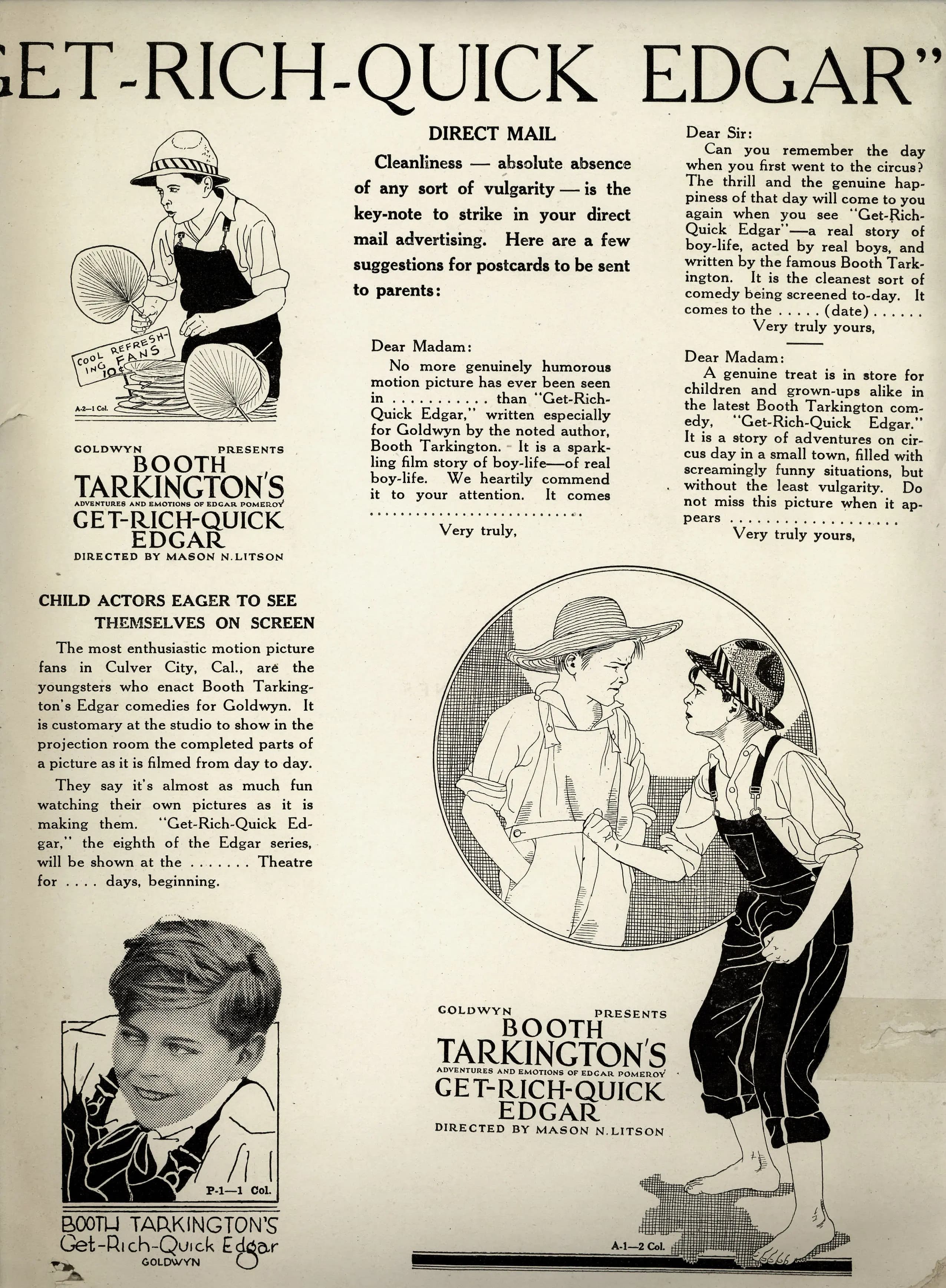 Get-Rich-Quick Edgar photo