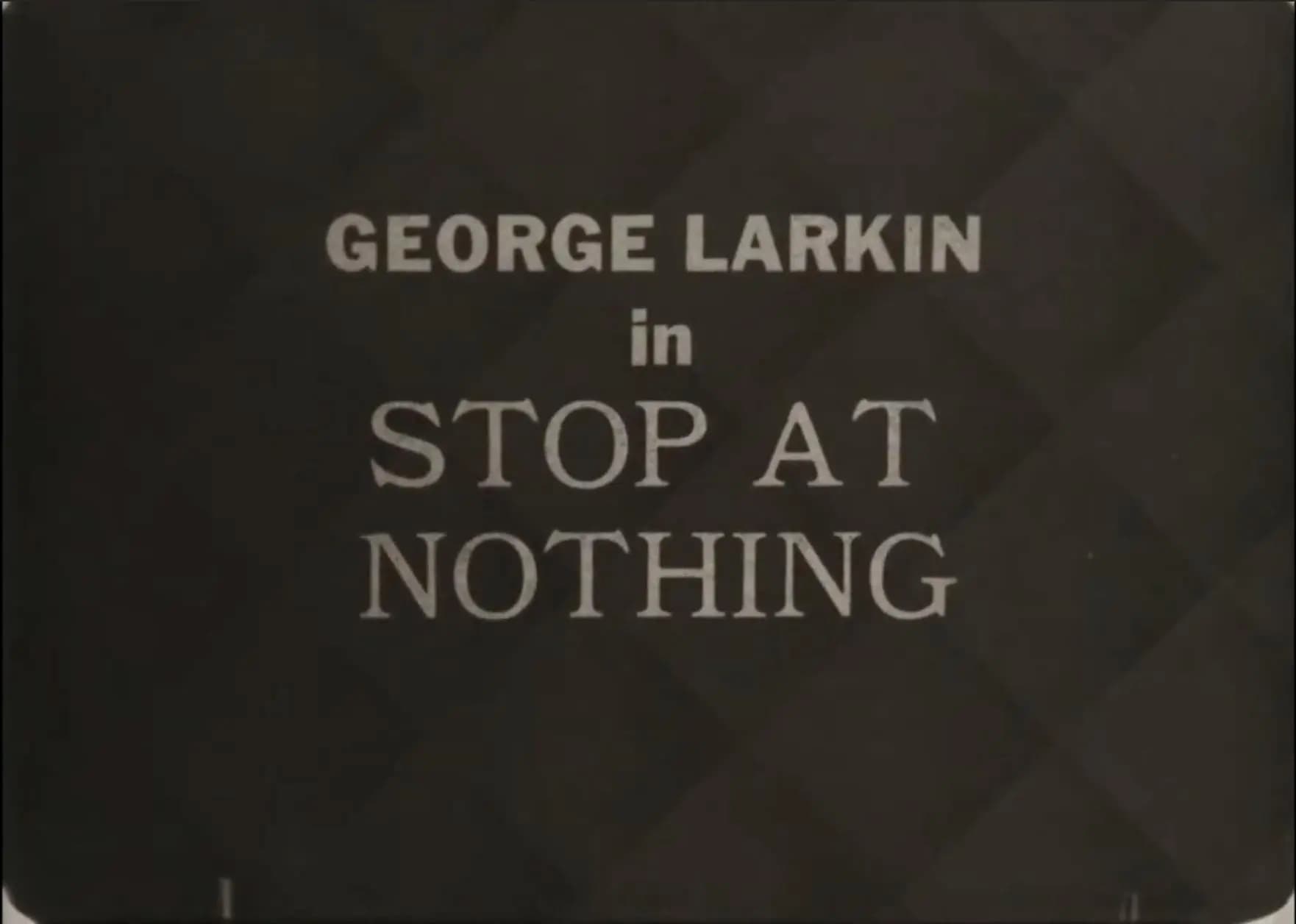 Stop at Nothing photo