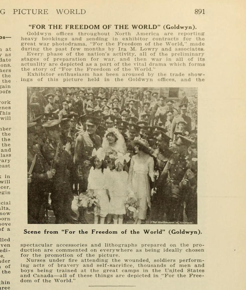 For the Freedom of the World