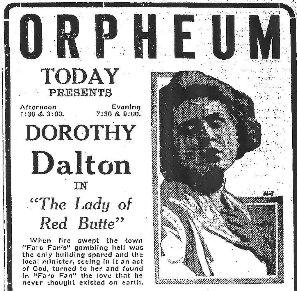 The Lady of Red Butte