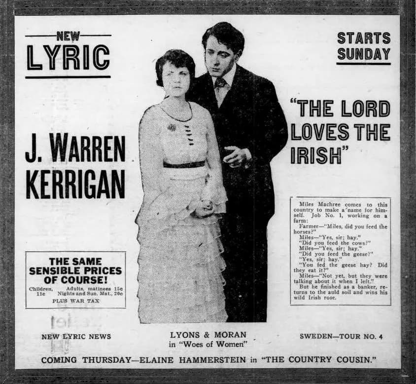 The Lord Loves the Irish