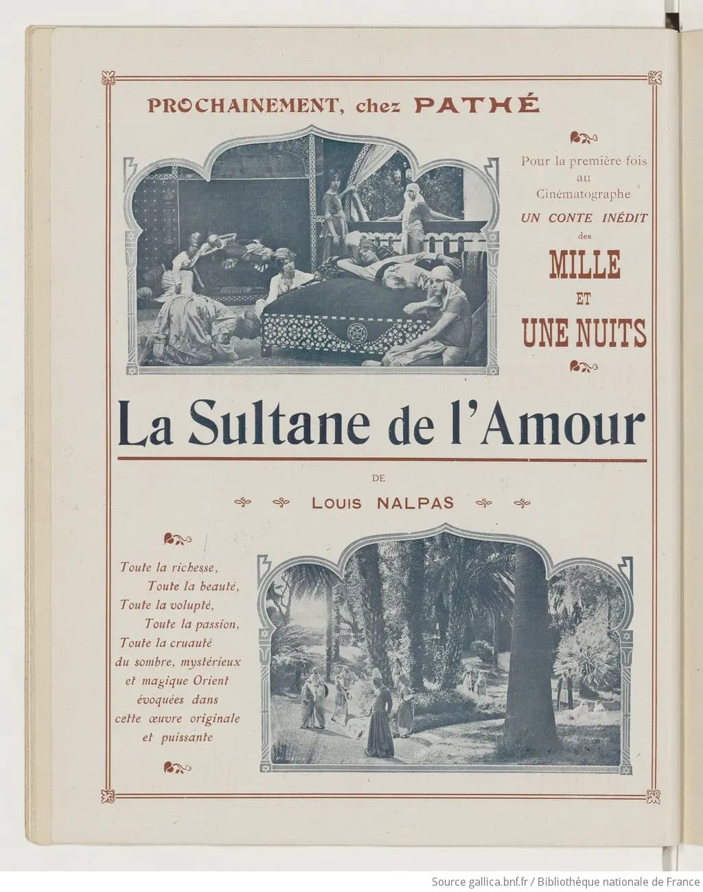 La Sultane de l'amour