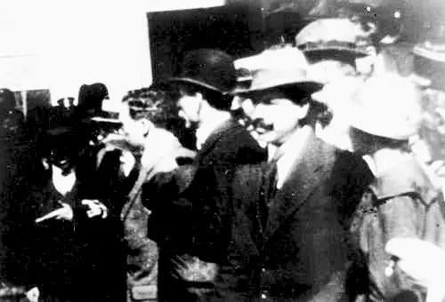 Pristiganeto na bulgarskata delegatziya ot konferentziuata v Parizh