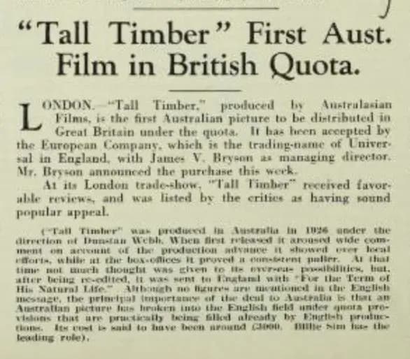 Tall Timber photo