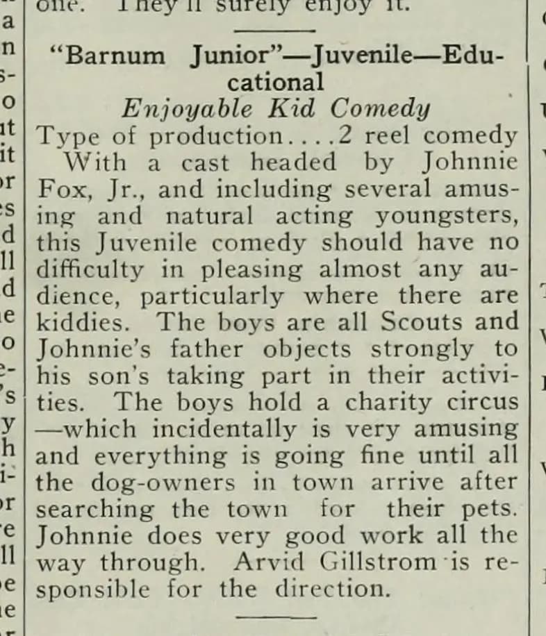 Barnum Junior