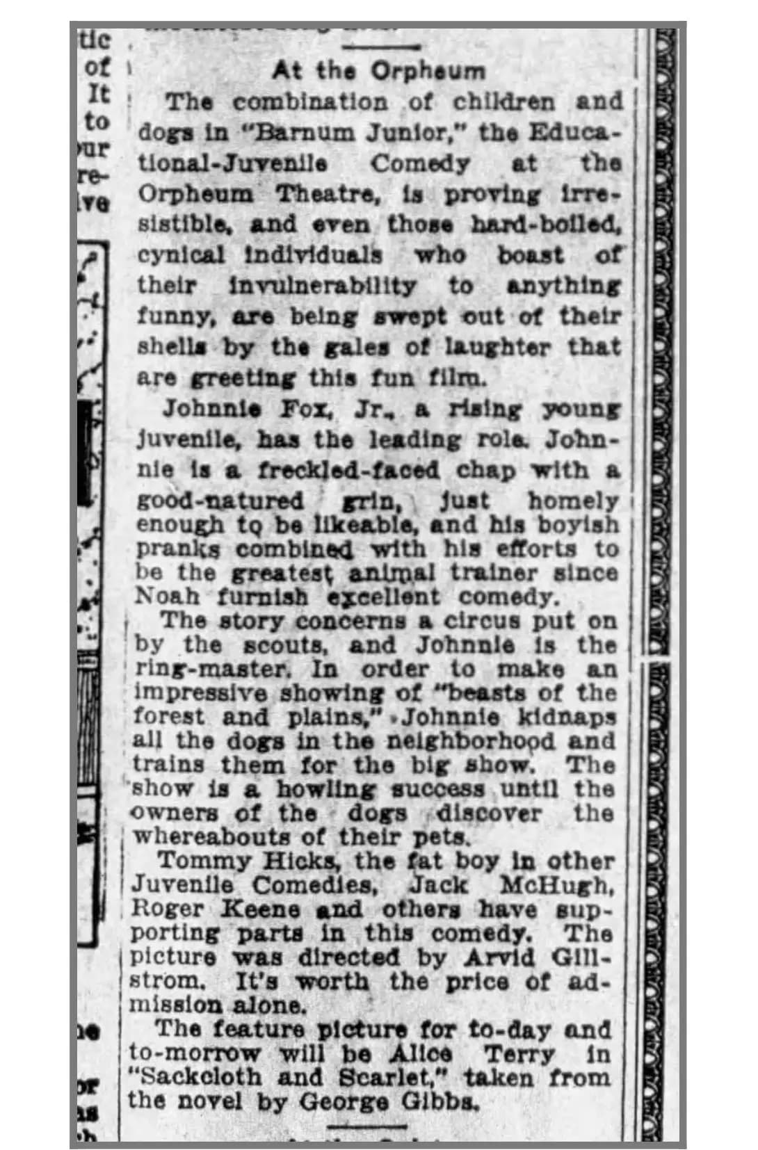 Barnum Junior