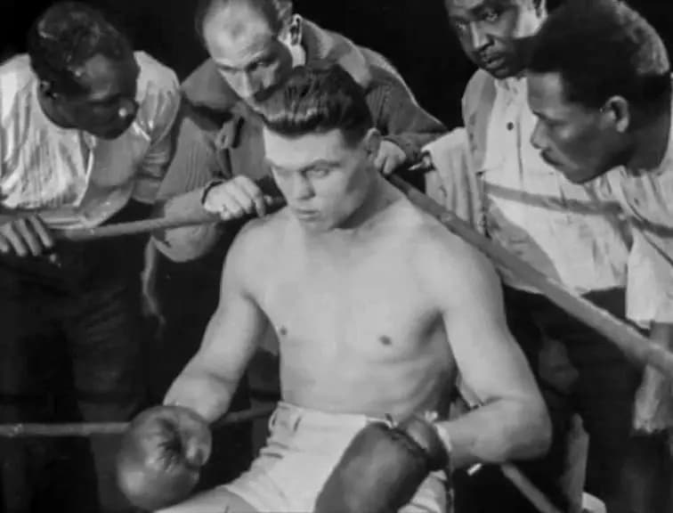 Jim Bougne, boxeur