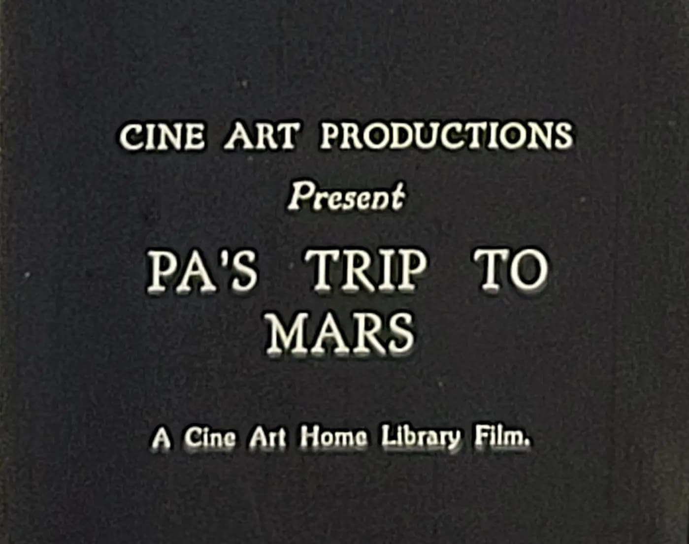 Pa's Trip to Mars photo