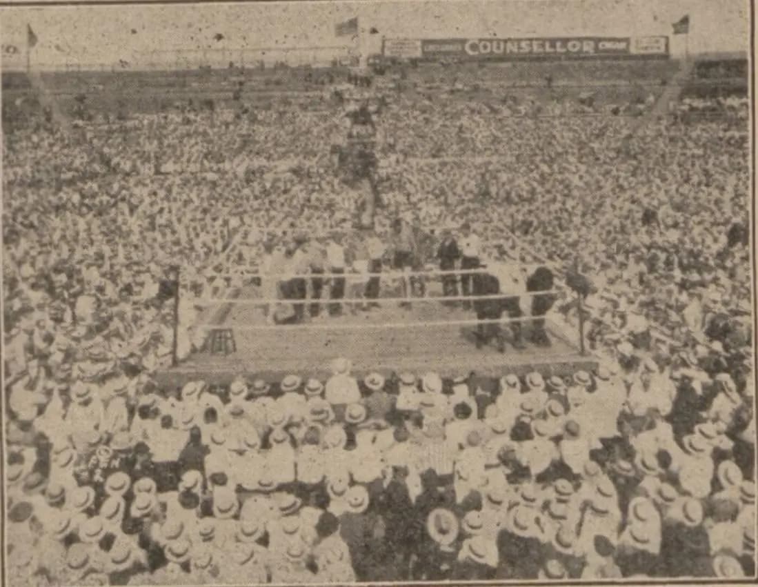 Willard-Dempsey Boxing Contest