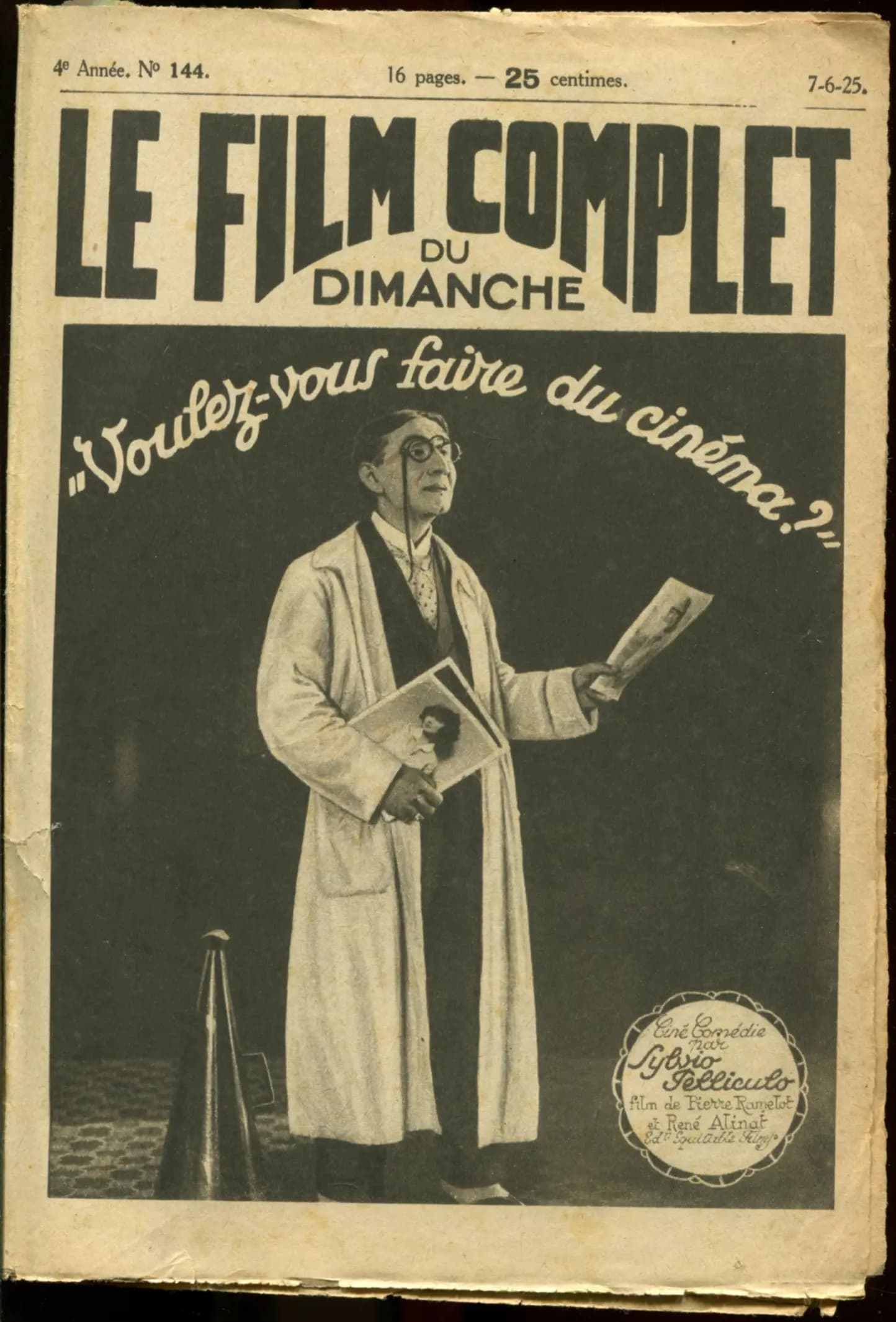Voulez-vous faire du cinéma?