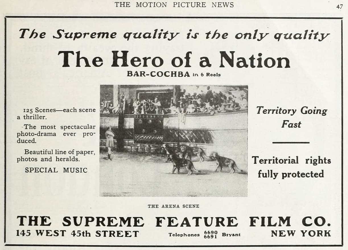 Bar Kochba, the Hero of a Nation photo