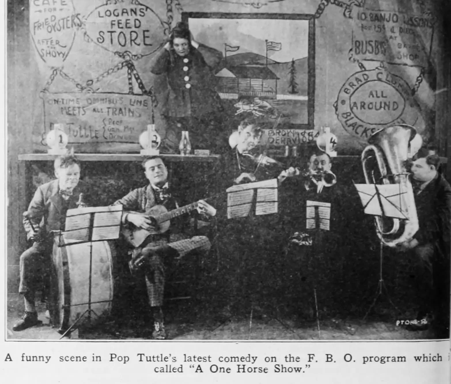 Pop Tuttle's One Horse Play