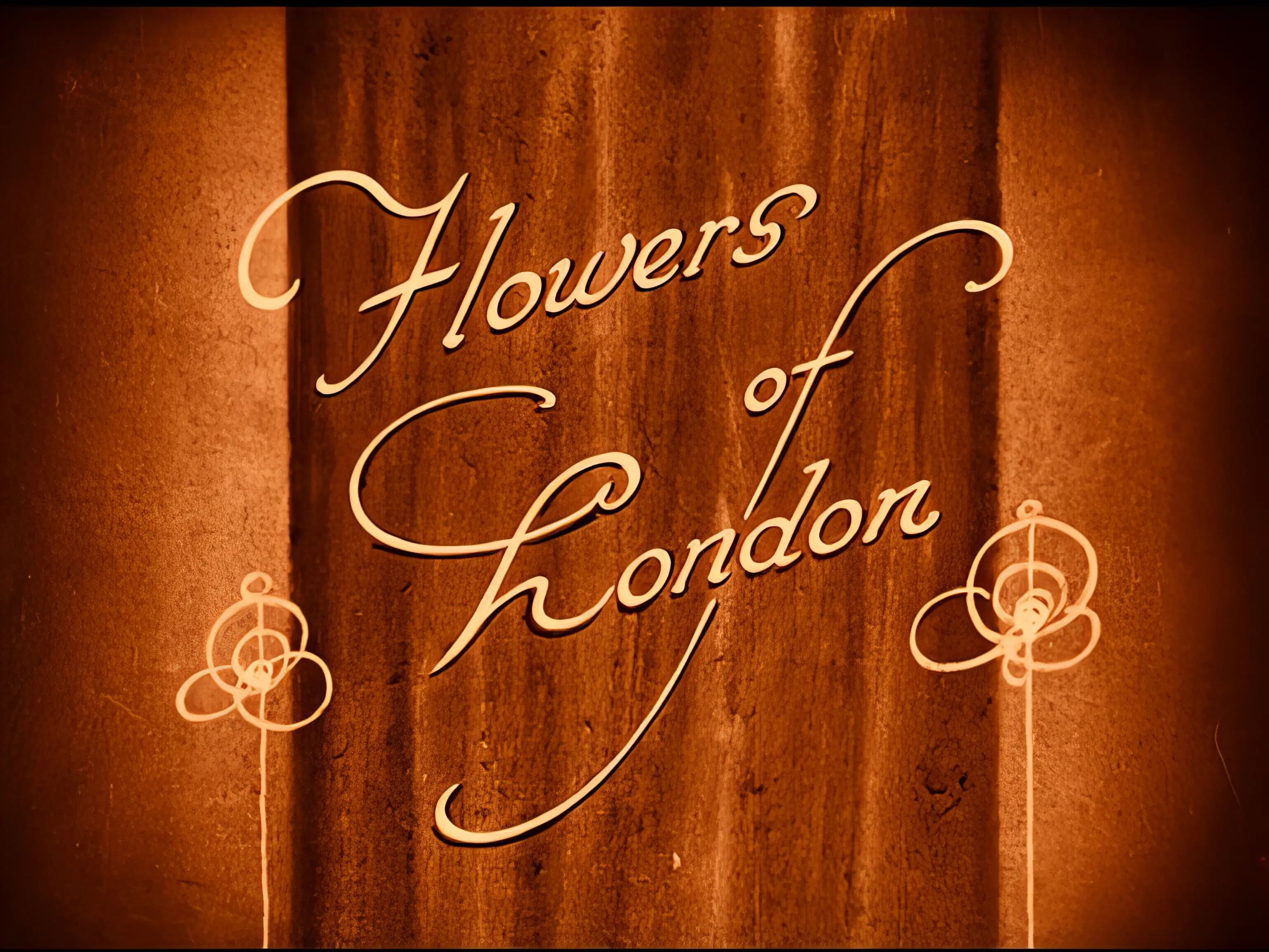 Wonderful London: Flowers of London