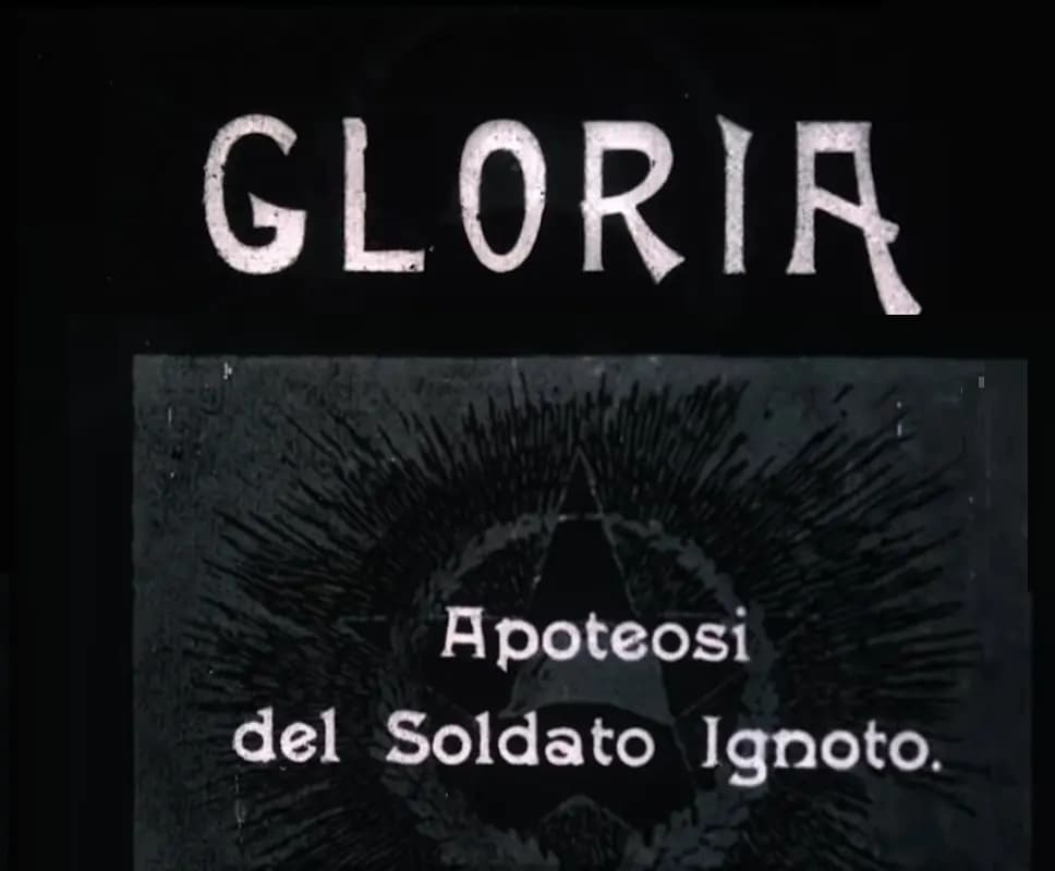 Gloria: Apoteosi del soldato ignoto