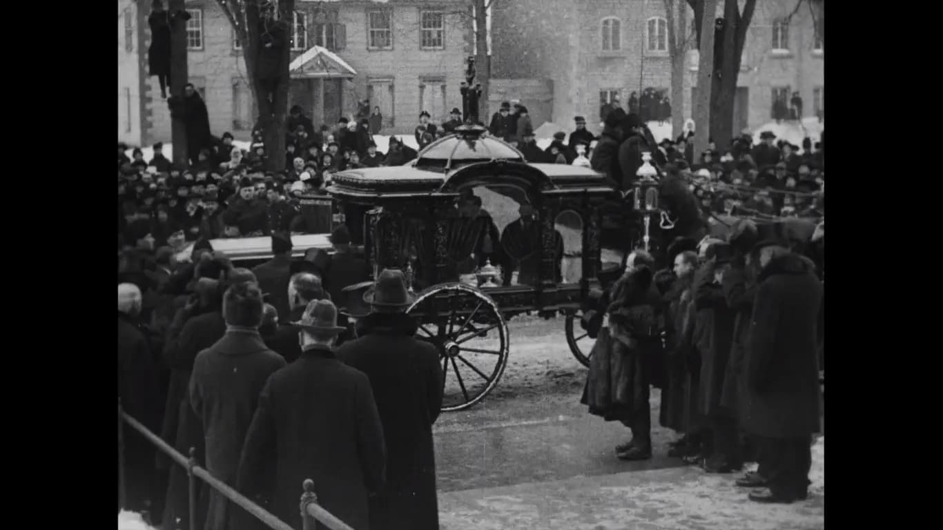 Les funérailles de Sir Wilfrid Laurier