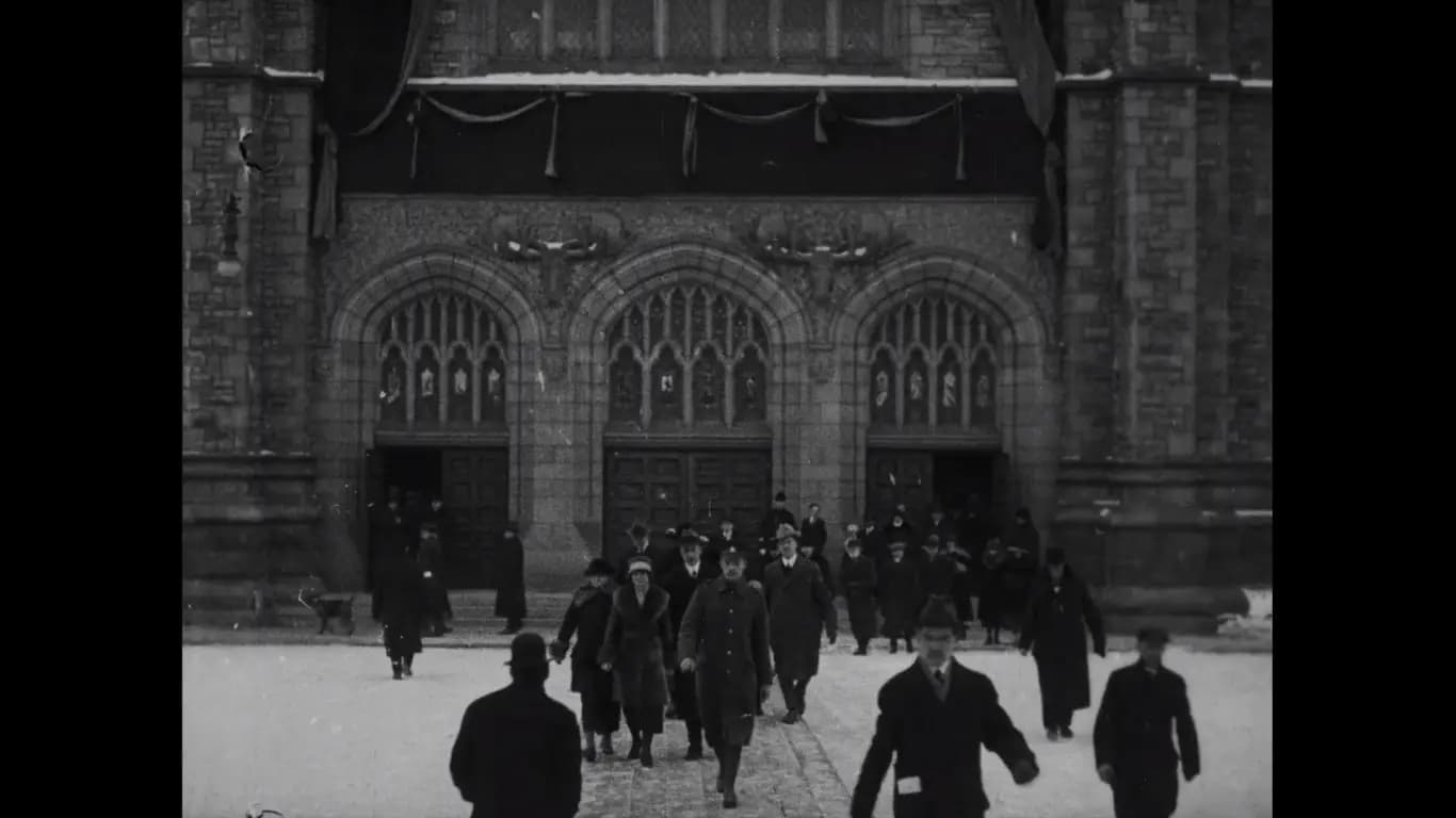 Les funérailles de Sir Wilfrid Laurier