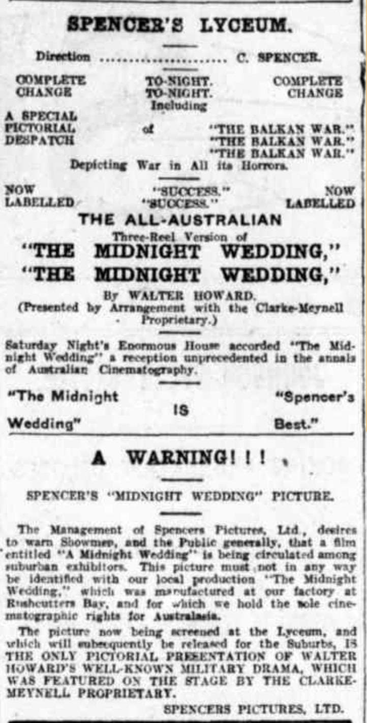The Midnight Wedding