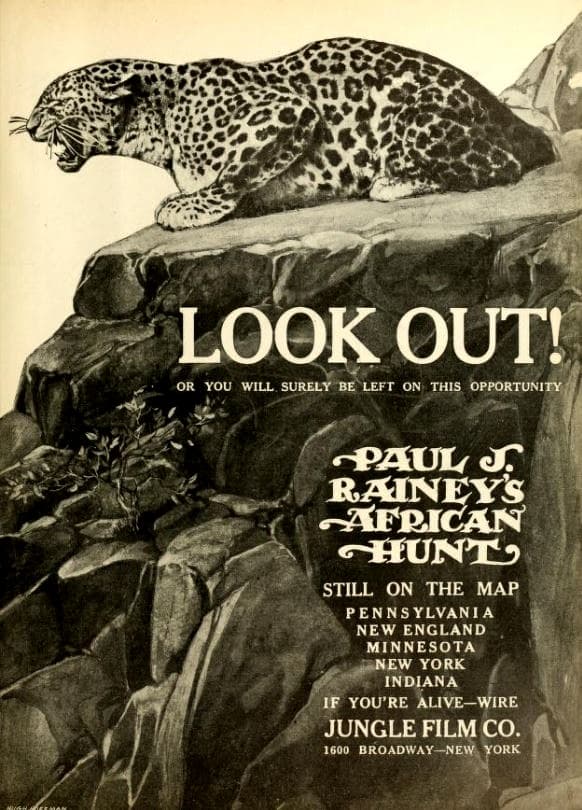 Paul J. Rainey's African Hunt (1912) film backdrop