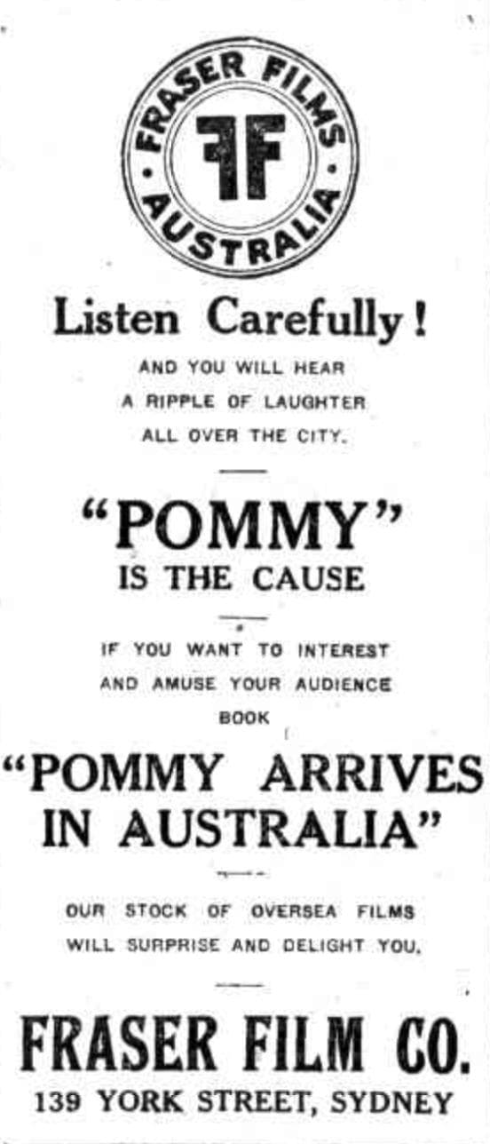 Pommy Arrives in Australia