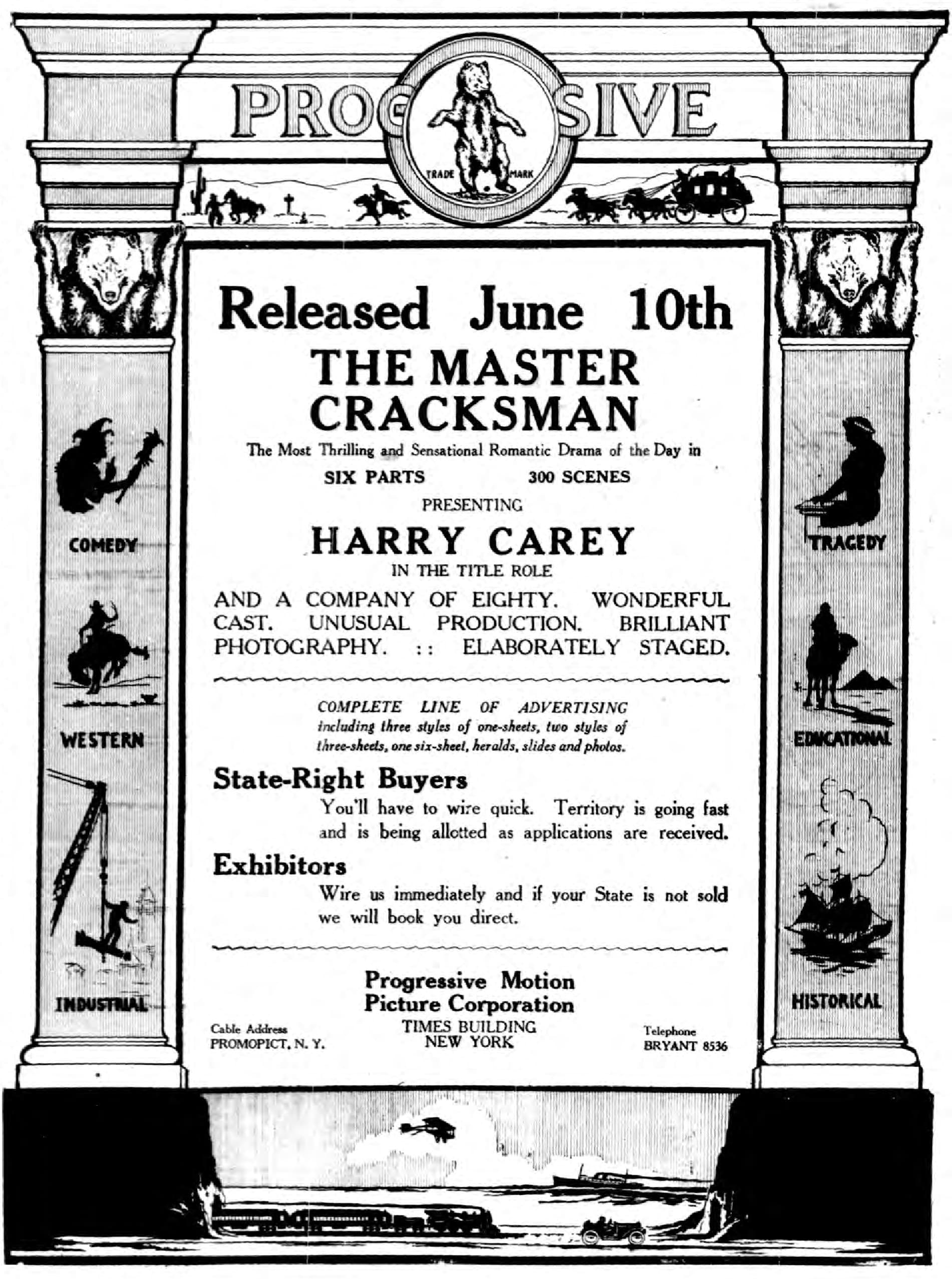 The Master Cracksman poster – Cult Cinema