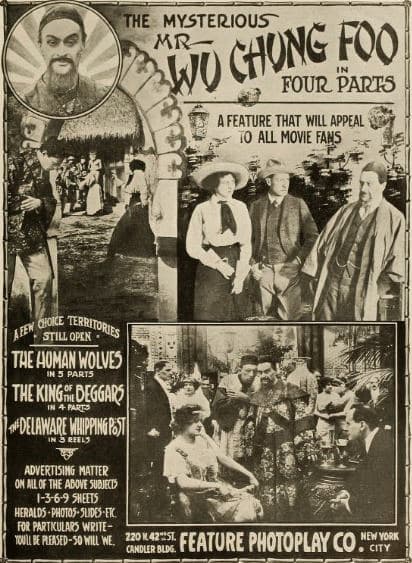 The Mysterious Mr. Wu Chung Foo poster – Cult Cinema