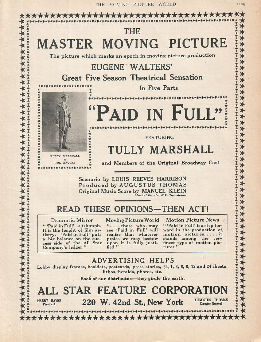 Paid in Full poster – Cult Cinema