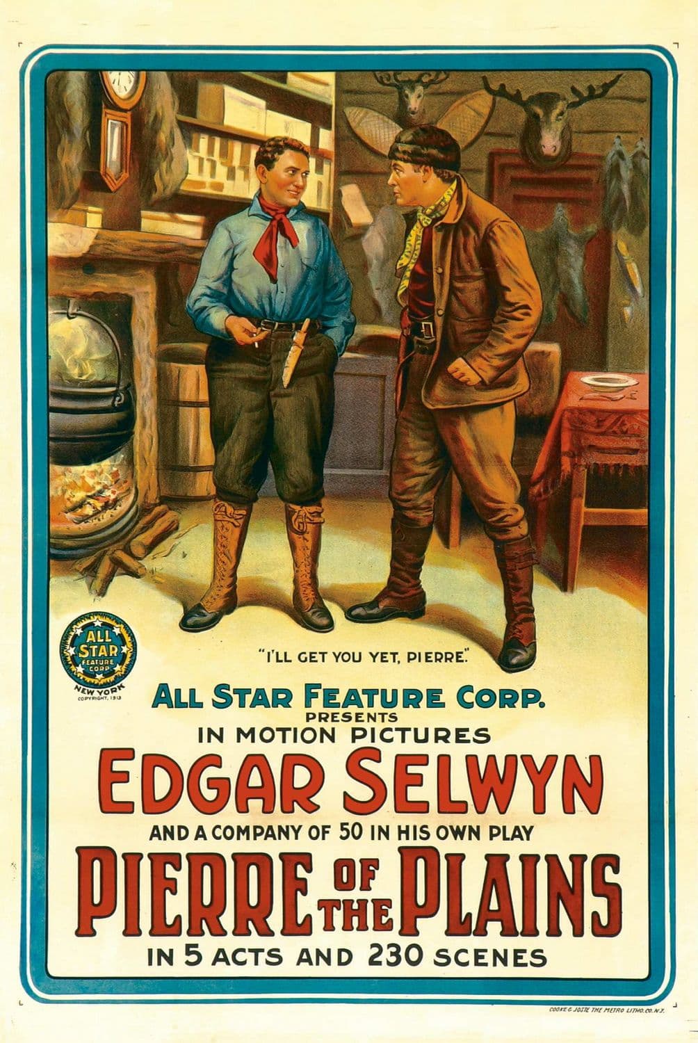 Pierre of the Plains poster – Cult Cinema