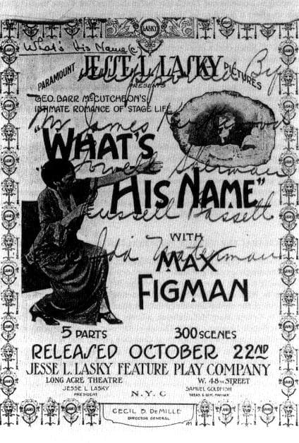 What's His Name poster – Cult Cinema