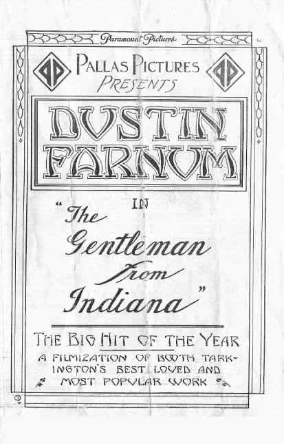 The Gentleman from Indiana poster – Cult Cinema