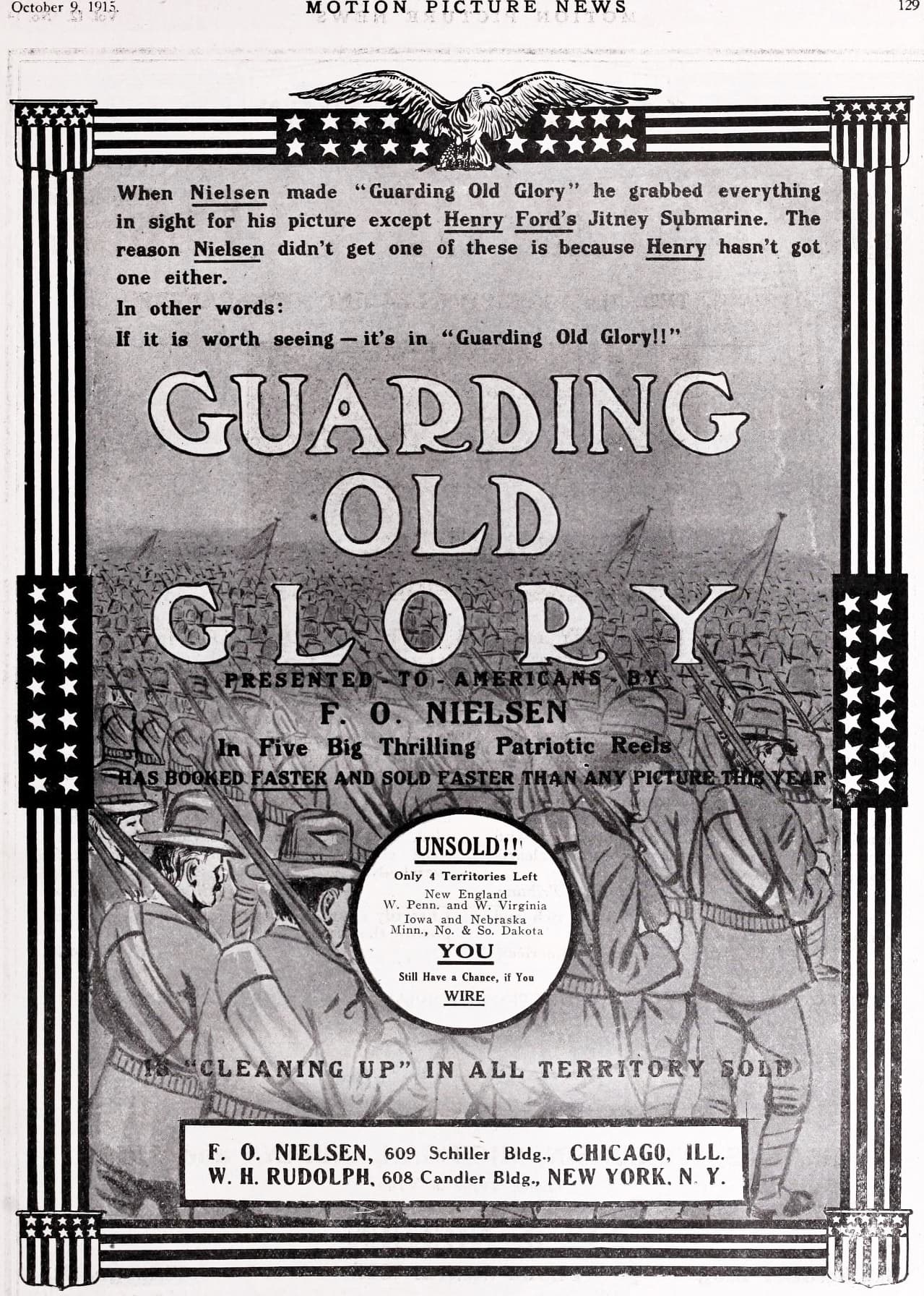 Guarding Old Glory poster – Cult Cinema