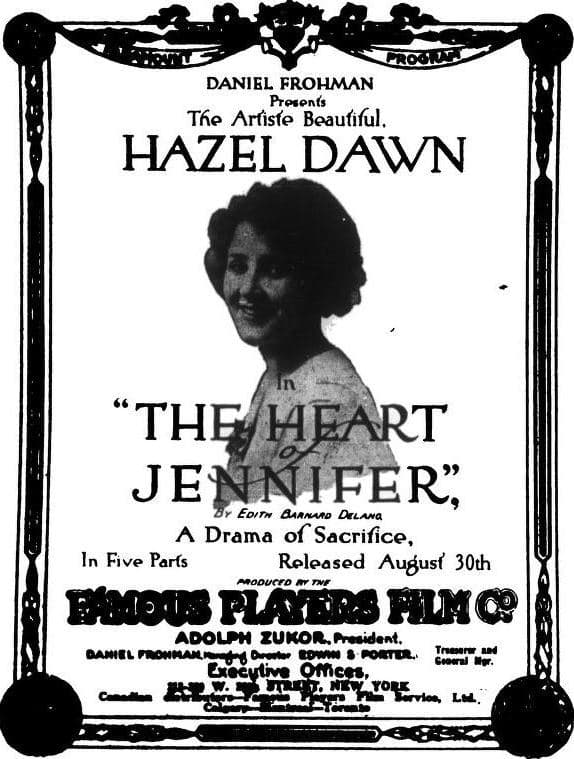 The Heart of Jennifer poster – Cult Cinema