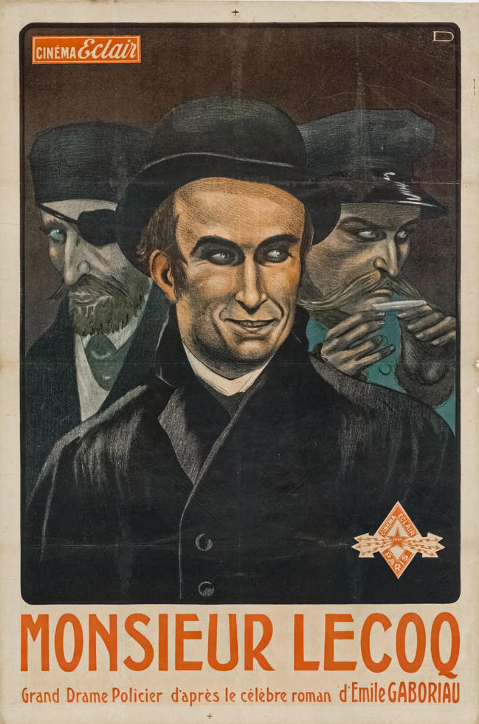 Monsieur Lecoq poster – Cult Cinema