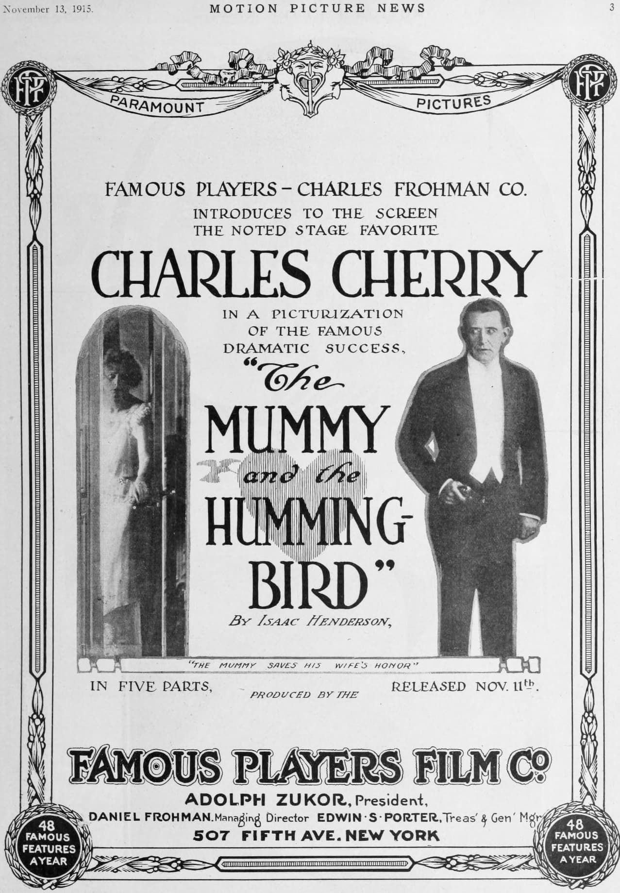 The Mummy and the Humming Bird poster