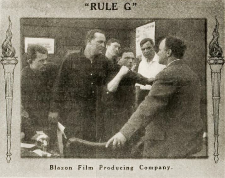 Rule G (1915) film backdrop