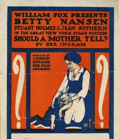 Should a Mother Tell poster